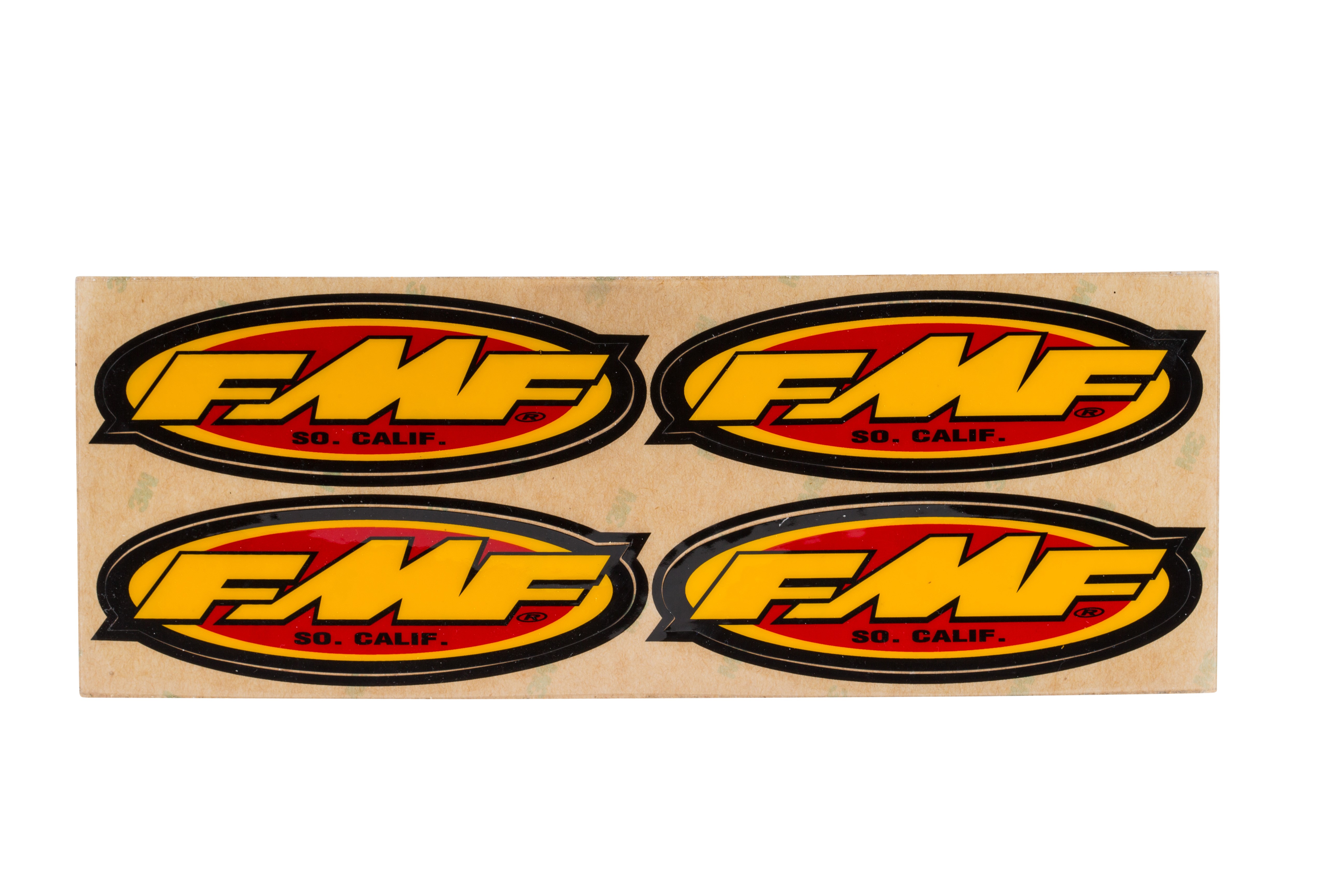 FMF TEAM FENDER STICKERS 5" (4 PCS)